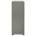 thumbnail image 5 of Ives 5-drawer Bedroom Chest of Drawers Grey High Gloss, 5 of 13