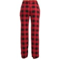 thumbnail image 3 of Just Love Women's Pajama Pants 7019-NVY-XS (Buffalo Plaid - Red, X-Small), 3 of 3
