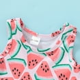 thumbnail image 4 of Younger Tree Toddler Baby Girls Summer Swimsuit Cute Sleeveless Swimwear Two-Piece Suit Beach Bikini for 5-6T, 4 of 7