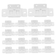 thumbnail image 5 of Masteelf  20 Pcs Shelf Connectors Bracket Detachable Corner Brace Support White, 5 of 7