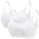 thumbnail image 1 of Sujetador de lactancia para mujer, conjunto de 2 piezas con clip sin costuras, almohadilla push-down, sujetador para mujeres embarazadas, 1 of 6