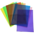 thumbnail image 2 of 9 Sheets Transparent Cellophane Paper Multi-Colored Cellophane Sheets Crafts Wrapping Material, 2 of 5