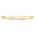 thumbnail image 2 of Solid 10k Yellow Gold 2mm Comfort Fit Wedding Band Size 12, 2 of 3