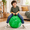 Green-Ages 10-13 (22"/55cm), variant on Pity Hoppity Hopball With Pump - Bouncy Exercise Ball Handle For Teens & Adults 28 Inch / 70 Cms 13+ Cloud Colors (blue)
