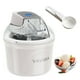 thumbnail image 1 of Maquina de Helados VAVSEA de 1400ML con Cuchara, Maquina para Helados con Pantalla Digital LCD y Temporizador, con Doble Aislamiento, Ideal para Helado, Yogur Helado y Bebidas, Color Blanco, 1 of 9
