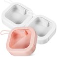 thumbnail image 1 of Miangastore 3pcs Retainer Cases Portable Storage Boxes Plastic Retainer Holders Denture Cases, 1 of 9