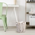 thumbnail image 5 of Wood Trash Can, Rustic Farmhouse Style Wastebasket Bin Bamboo, 5 of 5