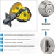 thumbnail image 5 of Satin Nickel Deadbolts, Keyed Alike Locks, 4-Pack, Single Cylinder Entry Door Hardware Set, 5 of 5