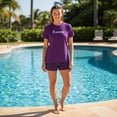thumbnail image 2 of Bradley Bradley Rash Guard Women's Surf Swim Wear Shirt Ladies SPF Protective Clothing, 2 of 11