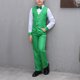 thumbnail image 4 of Odeerbi Chicos 4 Pcs Caballero Traje Formal Vestido Camisa + Traje Pantalones + Chaleco + Corbata Escenario Rendimiento Trajes Conjunto, 4 of 4