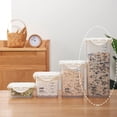 thumbnail image 1 of MesaSe Récipient de Stockage Alimentaire en Plastique Étanche pour Céréales Maïs Grains Haricots, 1 of 3