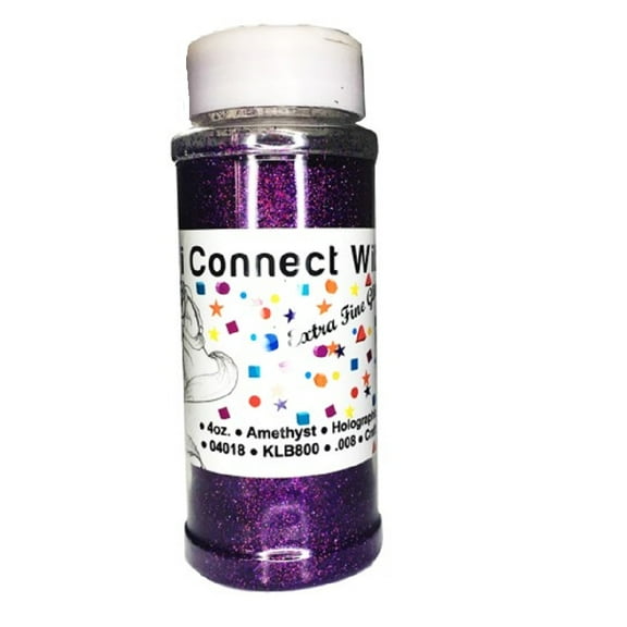 iConnectWith Glitter - Amethyst Purple Extra Fine Glitter