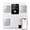 White Fat Scale, variant on GE Smart Body Fat Scale Bluetooth - LCD, Measures Weight, BMI, 13 Metrics, Rechargeable