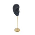 thumbnail image 3 of kurtrusly Earring Display Stand Human Ear Model Organizer Holder Showcase Stud Jewelry Right Ear Black Height: 18cm 1Set, 3 of 6
