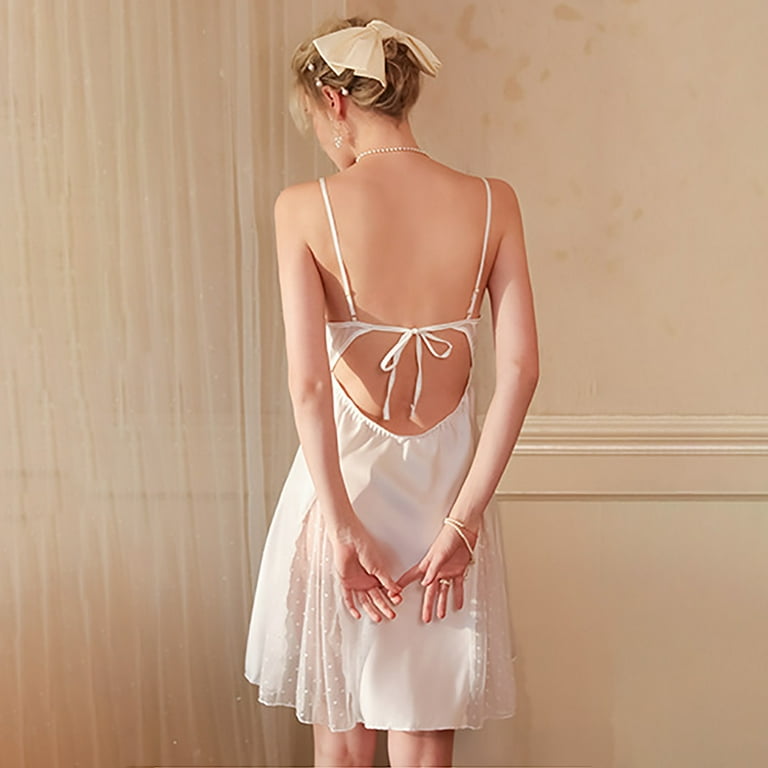 HAPIMO Women Lingerie Hollow Out Temptation Underwear Jumpsuit Bodysuits Pajamas Mesh Nightgown Lace Exquisite Sleepwear Exotic Nightwear Teddies