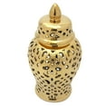 thumbnail image 4 of Red Lantern 18" Spiral Lattice Temple Jar - Gold, 4 of 8