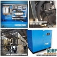 thumbnail image 3 of HPDAVV SC37 50HP Rotary Screw Air Compressor, 37KW 460V 3 Phase, 219 CFM at 125 PSI, Heavy Duty Industrial Air System, 3 of 6