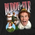 thumbnail image 2 of Elf Buddy Retro Christmas Trio Unisex Adult T Shirt, 2 of 5