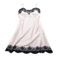 thumbnail image 3 of Ropa de dormir de encaje floral para mujer Hugo Ropa de salón de Navidad XXL, 3 of 7