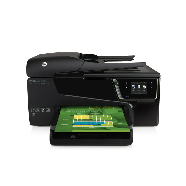 langsom fordel erstatte Officejet 6600 e-All-in-One Printer - H711A - Walmart.com