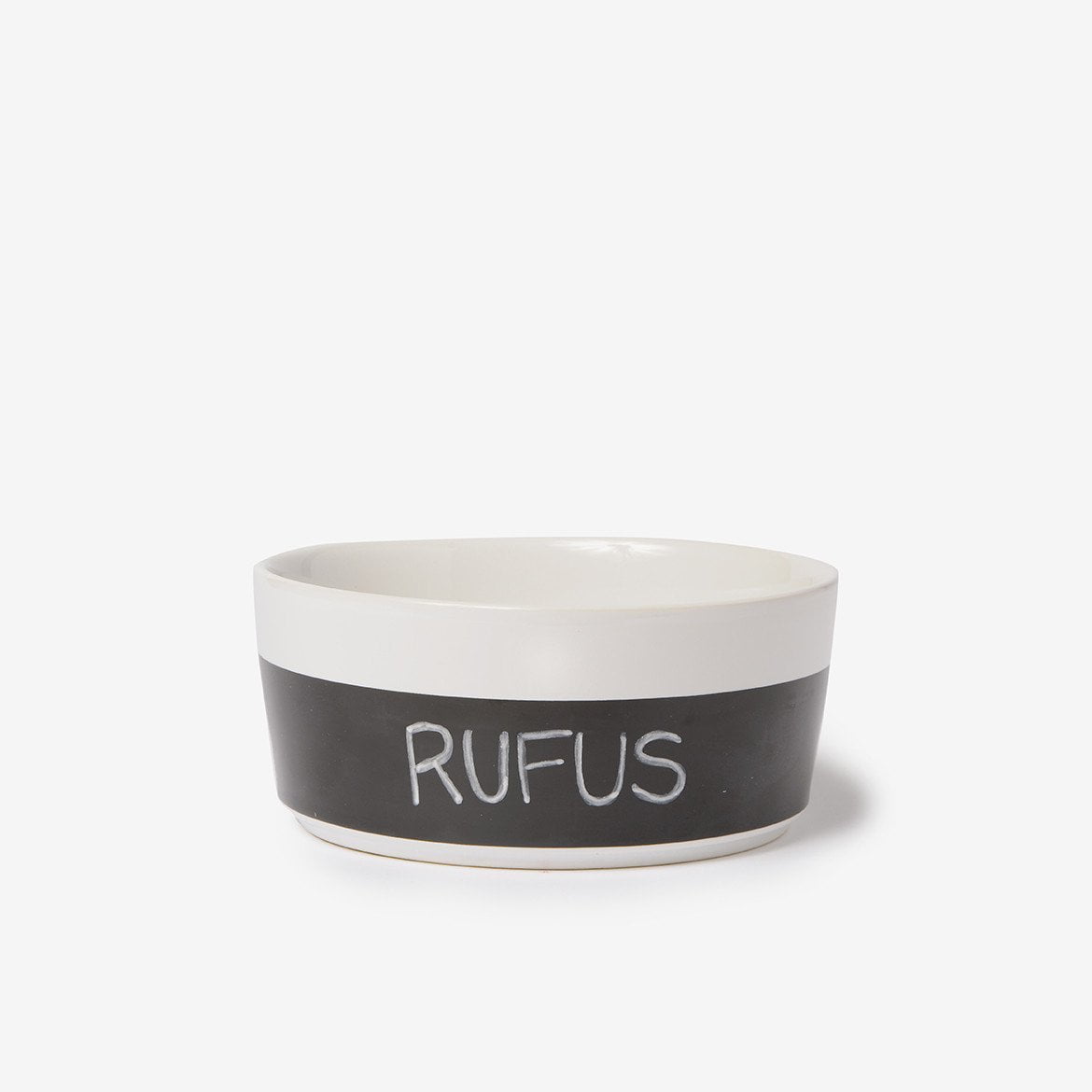Chalkboard Ceramic Dog Bowl