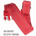 thumbnail image 5 of BrybellyHoldings ACLR-001 Small Red Adjustable Reflective Dog Collar, 5 of 7