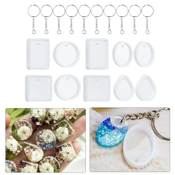 20x DIY Lvero Colgante Fundición s Artesanía 5 Estilos Pendiente Hugo Molde de joyería