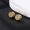 Gold, variant on A Pair Men's Hiphop Diamond Stereoscopic Geometry Earrings Fashion Earrings-Gold