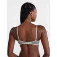 thumbnail image 2 of Joyspun Women's Floral Embroidered High Apex Plunge Bra, Sizes 36B-40DDD, 2 of 4