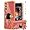 Only for Samsung Galaxy A14 5G-Red, variant on for Galaxy A14 5G Phone Case Astronaut Cute for Women Girls Girly Unique Purple Cases with Astronaut Hidden Stand Kickstand 6D Design Cover for Samsung Galaxy A14 5G 2023 6.6 inch