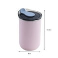 thumbnail image 3 of Hariumiu 300ml/10.5oz Vacuum Cup Food Grade Large Capacity Leakproof Non-slip Base with Lid Heat Preservation Stainless Steel Coffee Tumbler Water Bottle Thermal Mug Outdoor Use, 3 of 10
