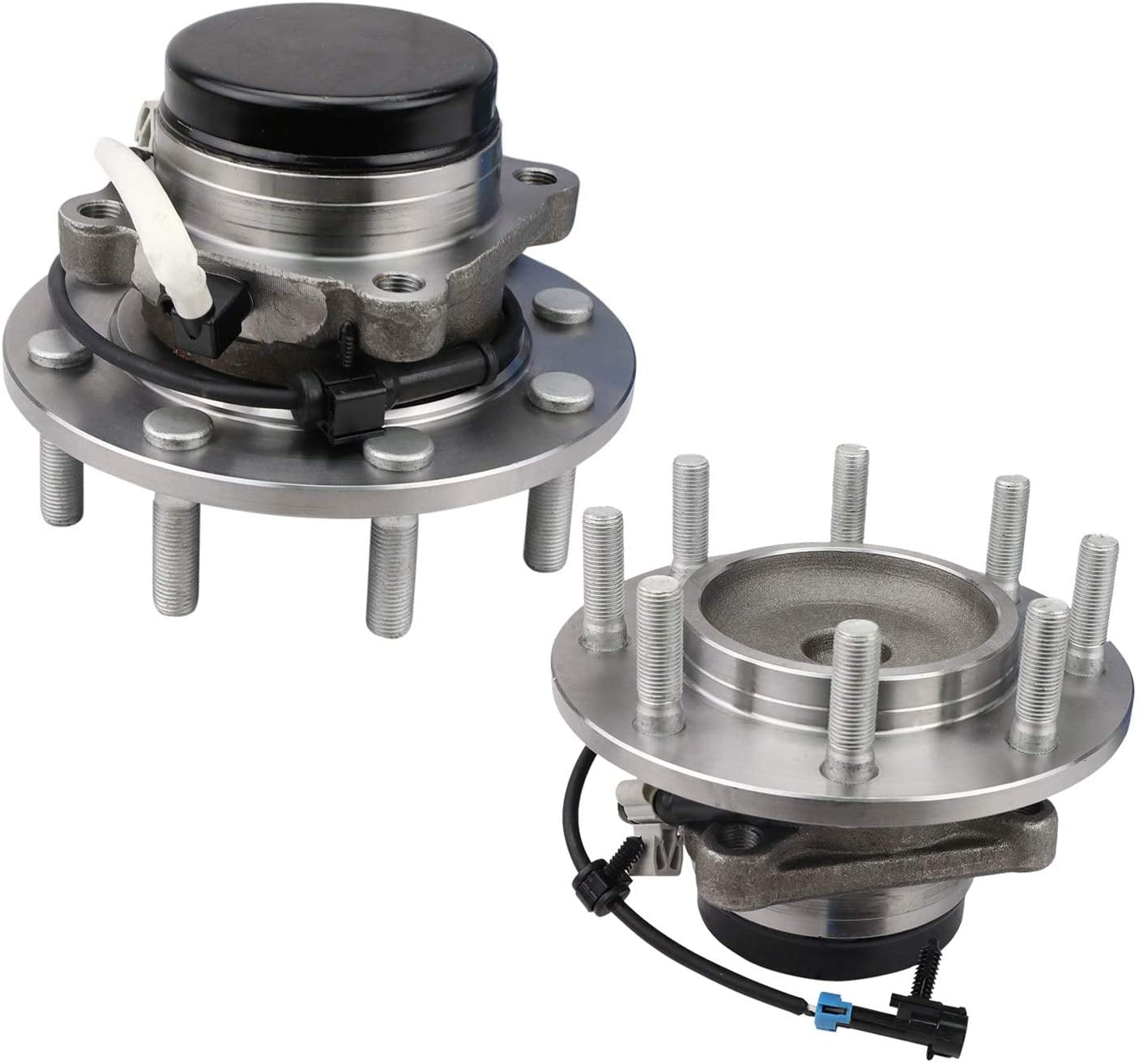 Pair 2 Front Wheel Hub Bearing Assembly for Chevy Silverado 3500 C3500