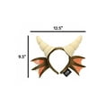 thumbnail image 2 of Dragon Horns Headband, 2 of 5