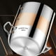 thumbnail image 4 of Olla Sopera de Acero Inoxidable con Tapa de Vidrio, Conducción Rápida Del Calor, Gran Capacidad, Asas Resistentes, Material Apto para Uso Alimentario, Tapa de Vidrio Transparente, Compatible con Coci, 4 of 7