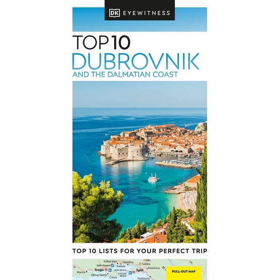 Pocket Travel Guide Top 10 Dubrovnik and the Dalmatian Coast, (Paperback)