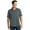 Steel, variant on Sport-Tek Men's Flat Knit Collar Dri-Mesh Polo Shirt