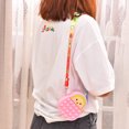 thumbnail image 2 of Bonito bolso de hombro de silicona con burbujas de empuje de aguacate, juguete para niños y adultos con autismo (rosa) Likrtyny juguetes de los niños, 2 of 9