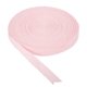 thumbnail image 1 of Cinta de sarga de algodón Uxcell 3/8 pulgadas 50 yardas cinta de raso para coser, envoltura de regalos, manualidades Rosa Blanco 10 yardas, 1 of 6