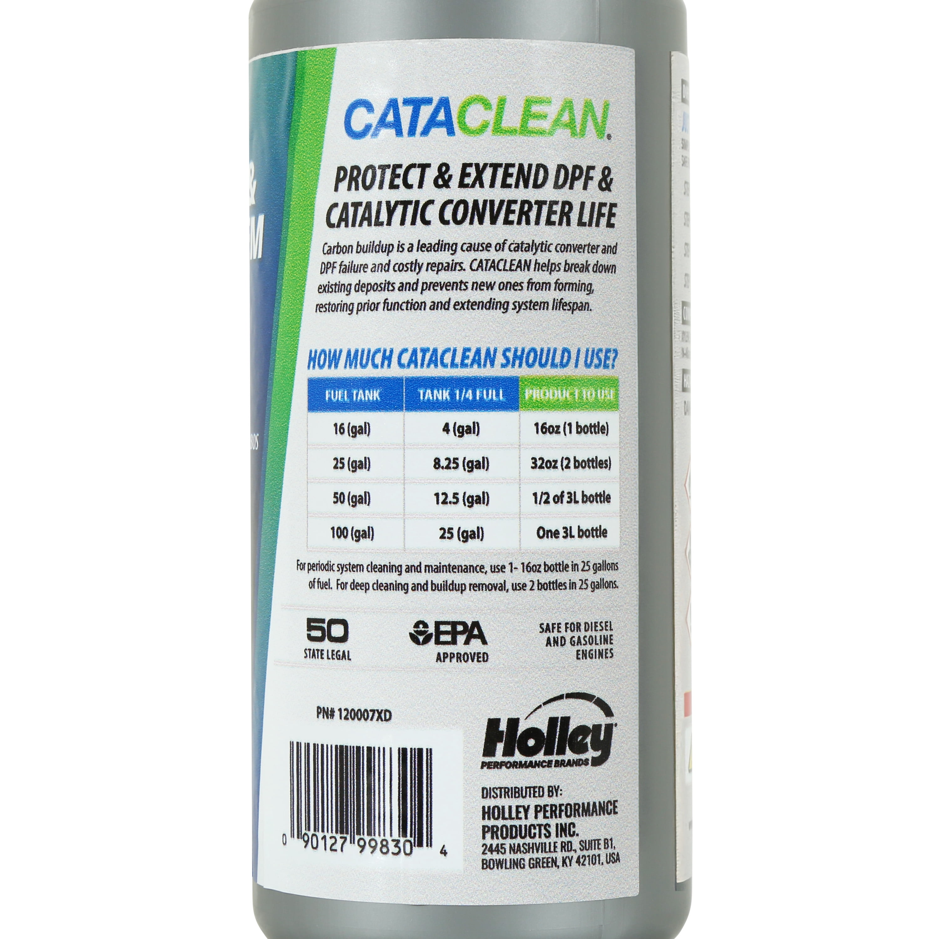 Cataclean Diesel Engine, Exhaust & DPF Cleaner, 50 State Legal Automotive Additive, Catalytic Converter Restorer, 16 oz (2 Pack)