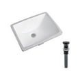 thumbnail image 1 of DROP Bath and Kitchen DR091199 Undermount Bathroom Sink Set, 1 of 3
