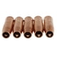 thumbnail image 4 of 5 piezas 15AK Soporte para puntas de soplete de soldadura MIG Boquilla de gas dorada Con seda de cobre 1.2, 4 of 7