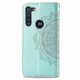 thumbnail image 3 of Funda de piel sintética para Moto G8 Power, color verde, 3 of 5