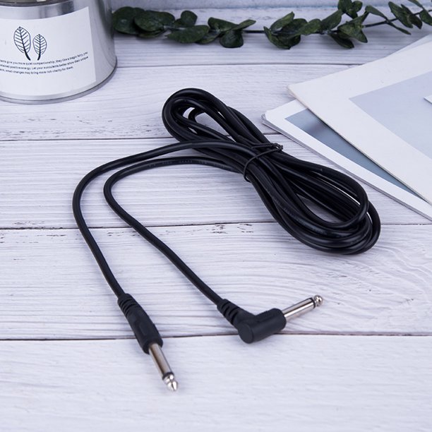 Accesorios de guitarra Cable de guitarra popular Caja eléctrica Cable de reducción de ruido de guitarra baja Cable blindado Cable de altavoz de audio