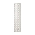 thumbnail image 5 of 49880-91 Livex Lighting Calinda - 4 Light ADA Wall Sconce in Glam Style - 8 Inches wide by 29.25 Inches high-Brushed Nickel Finish, 5 of 9
