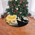 thumbnail image 2 of FMSHPON Wolf Full Moon Xmas Christmas Tree Skirt Stand Mat for Holiday Party Decoration Indoor Outdoor 48 inches, 2 of 3