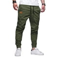 thumbnail image 4 of Men Baggy Casual Pants New Autumn Tactical Men Pants Winter Sports Outwear Sweatpants Neutral Outdoor Pants Autumn New Sweatpants, 4 of 5