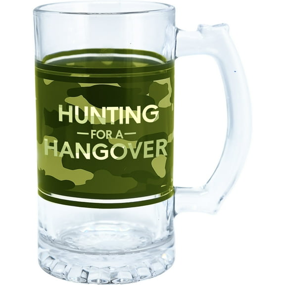 Hunting - 16 oz Glass Stein