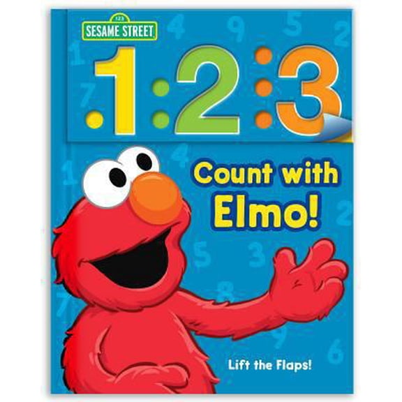 Pre-Owned Sesame Street: 1 2 3 Count with Elmo!: A Look, Lift, & Learn Book (1) (Hardcover) 0794428614 9780794428617