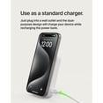 thumbnail image 3 of Belkin BoostCharge Pro Wireless Power Bank 10K w/ Qi2, MagSafe Compatible + Built-in Pop-up Kickstand - Compatible w/iPhone 16, 16 Plus, 16 Pro, 16 Pro Max, iPhone 15, iPhone 14, and More - White, 3 of 10