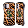 thumbnail image 1 of Head Case Designs Officially Licensed Riverdale South Side Serpents Tiger Print Logo Hybrid Case Compatible with Apple iPhone 11, 1 of 7